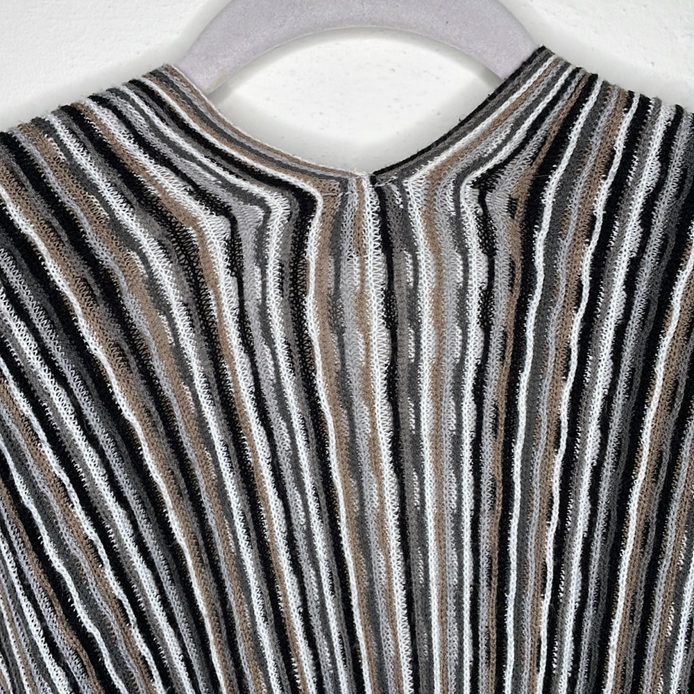 Cejon fringed topper/ shawl /scarf /cape /wrap one size - Picture 4 of 6